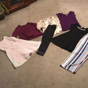 Girls bundle clothing 7 PCs